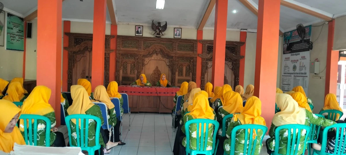 Rakor TP.PKK Desa bulanan