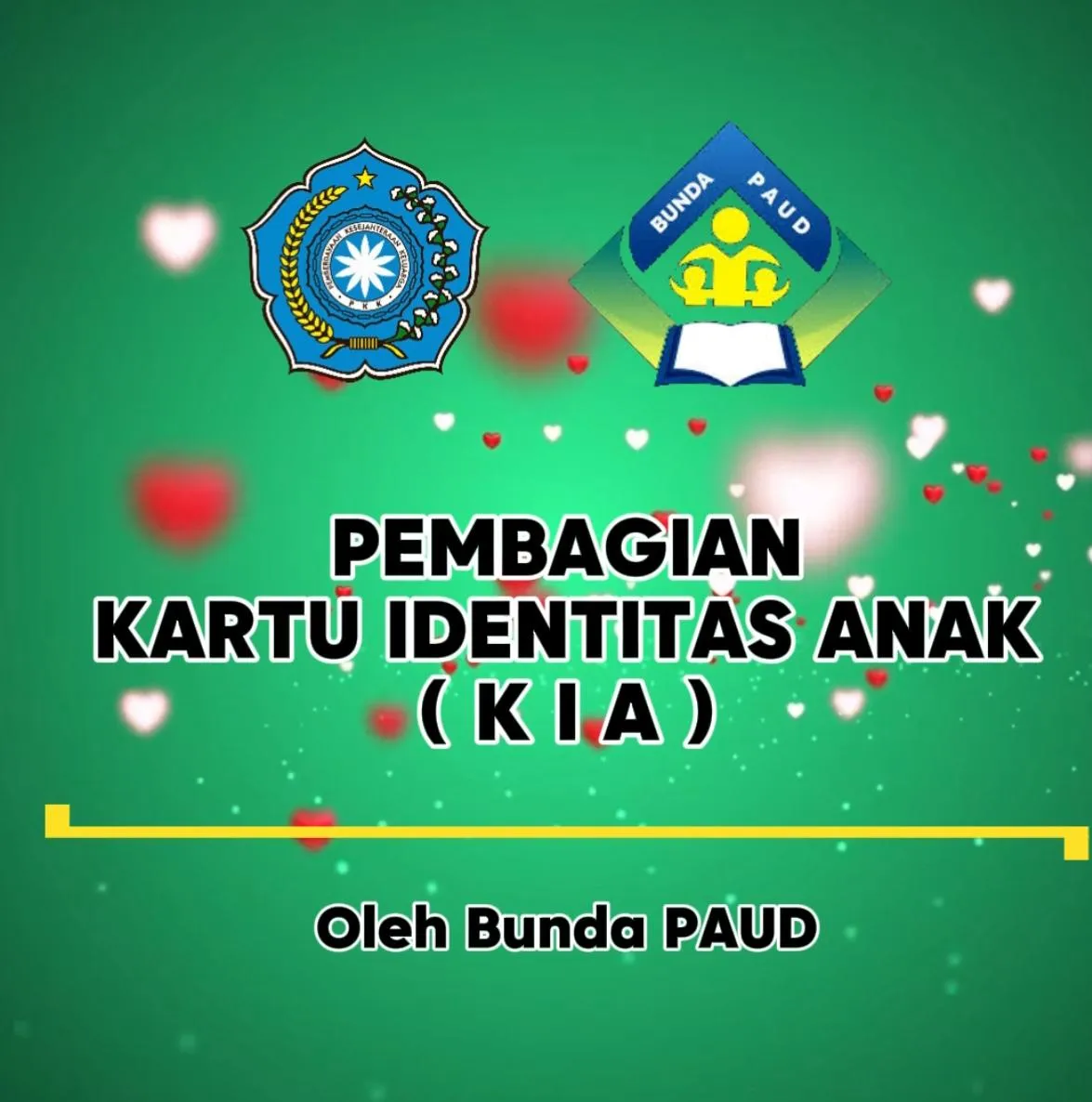 Pembagian Kartu Identitas Anak (KIA) untuk Siswa TK Al Islam 1 Sekuro