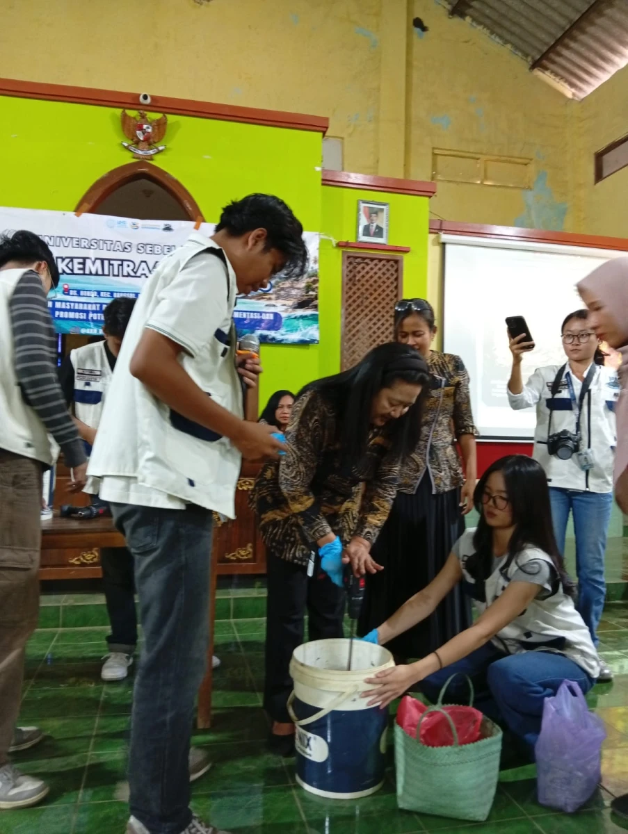 Pelatihan pengolahan sampah rumah tangga