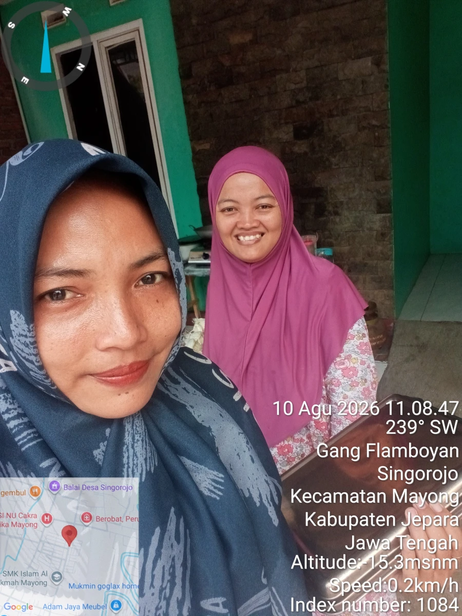 Pendistribusian MBG B3 Busui Posyandu Anggrek 1 RT 09 RW 03 untuk Ibu Tri Handayani