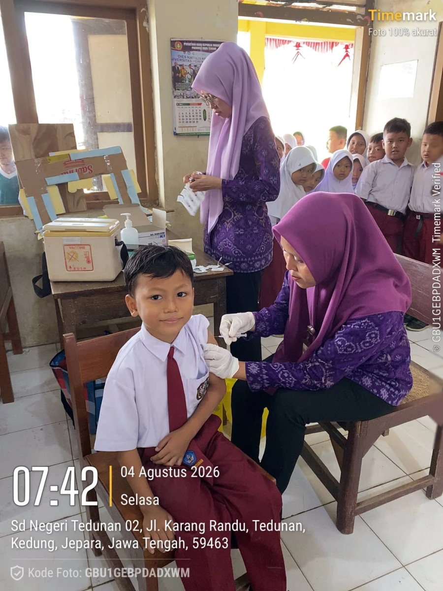 Kegiatan Imunisasi pada Anak Sekolah