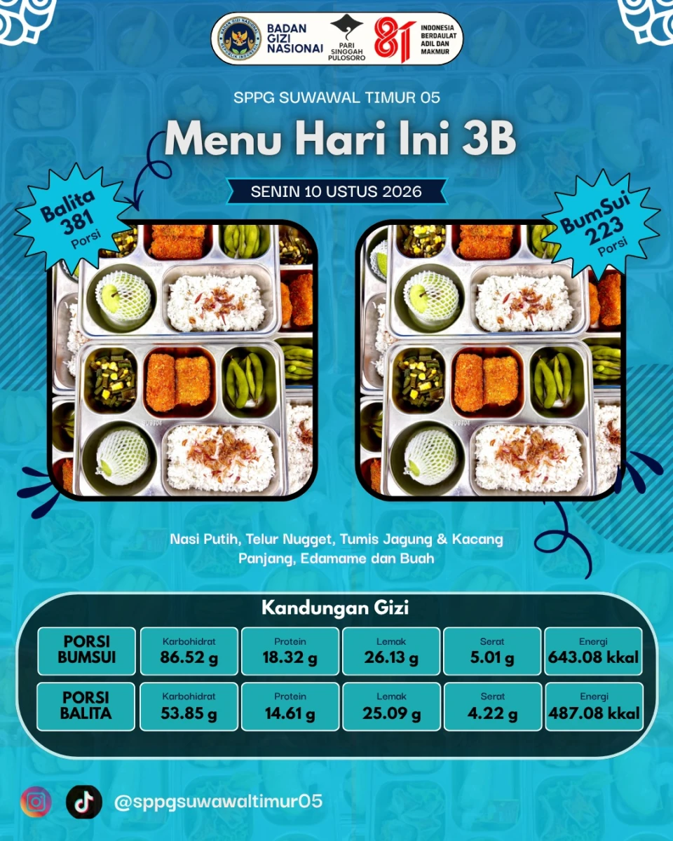 MAKANAN BERGIZI GRATIS