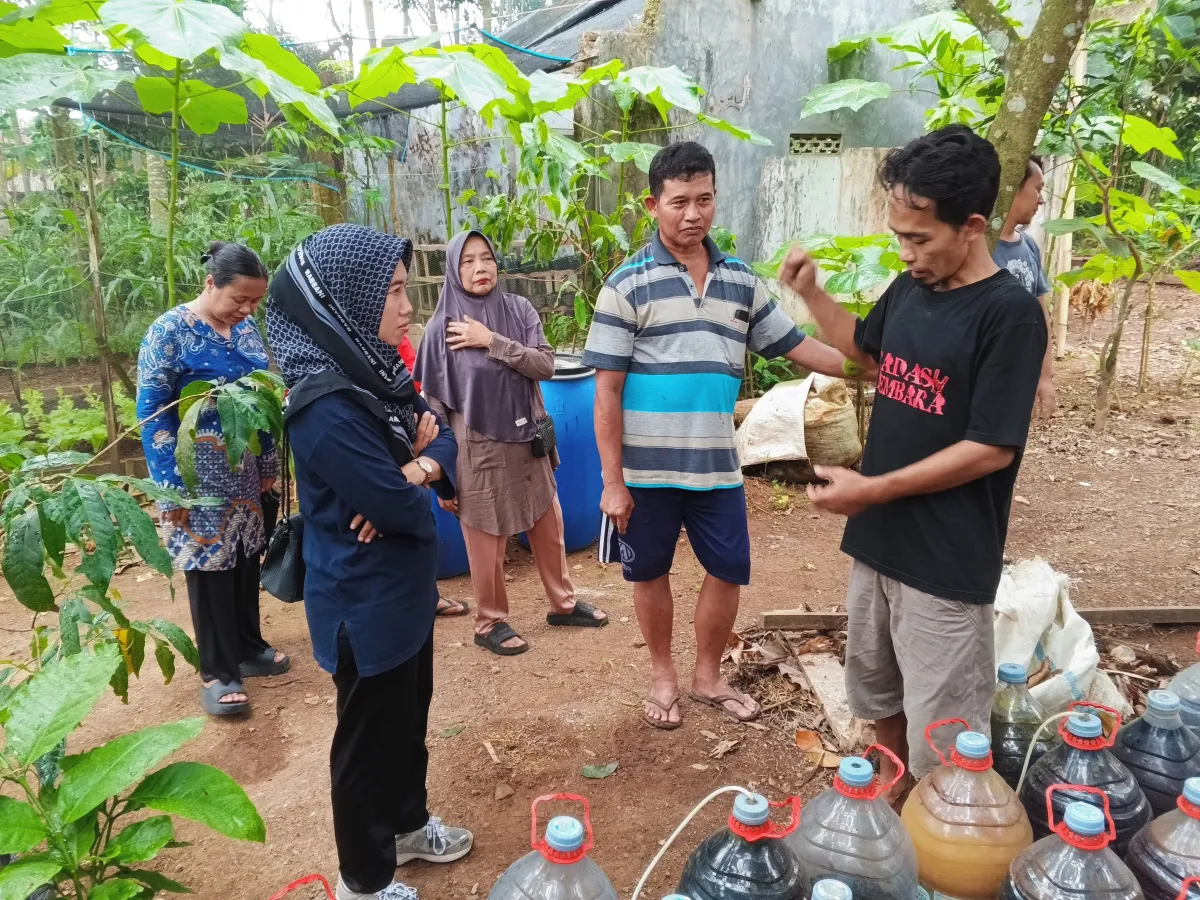 Pokja 3  pembinaan dan cheking lokasi persiapan lomba AKU HATINYA PKK 