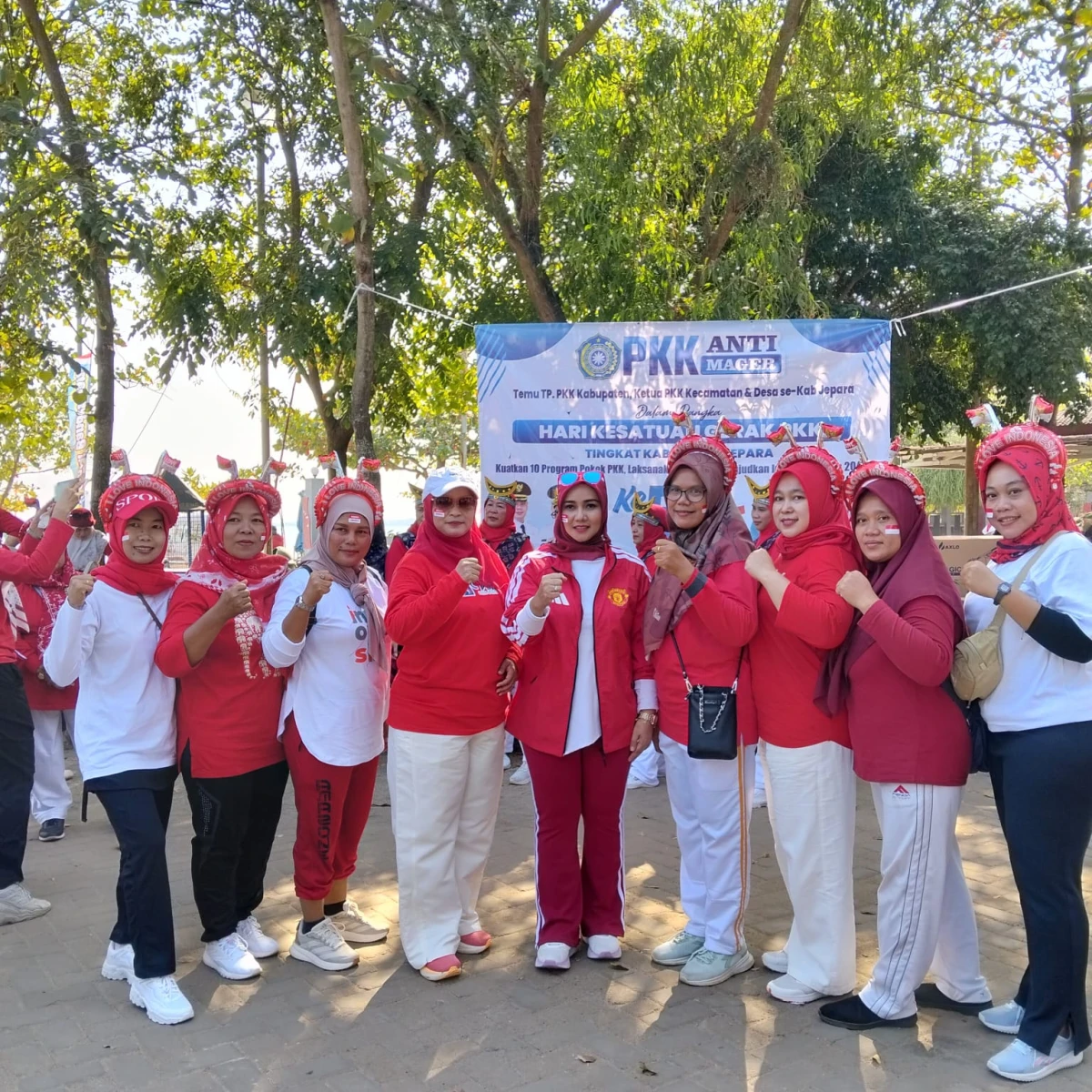 Hari kesatuan gerak Pkk tingkat kabupaten jepara
