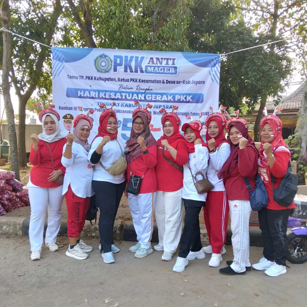Hari kesatuan gerak PKK tingkat kabupaten jepara
