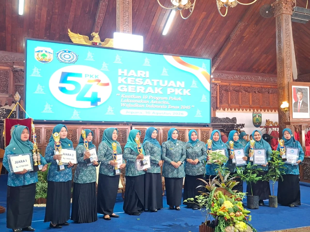 Peringatan HKG PKK Ke- 54 Kabupaten Jepara