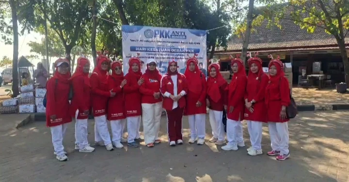 PKK Anti Mager dan Senam Bersama
