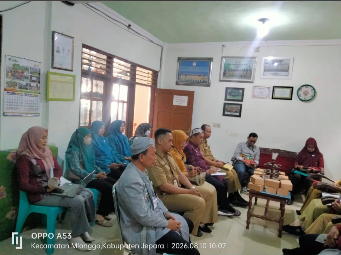 Pokja 4 PKK Kecamatan Mlonggo medampingi Verval P3S  di Desa Jambu
