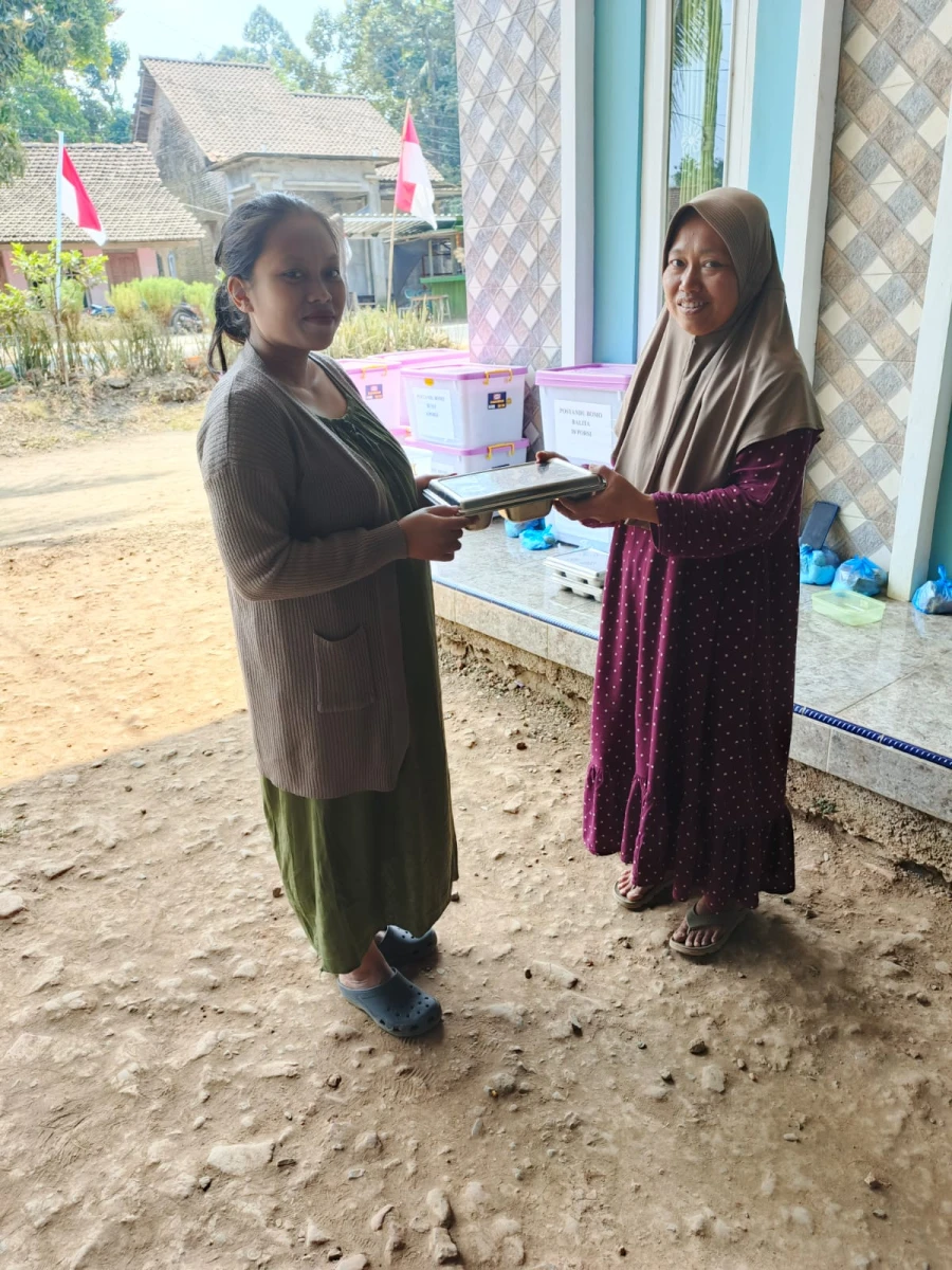 Pemberian MBG untuk ibu hamil pancur bomo 2026