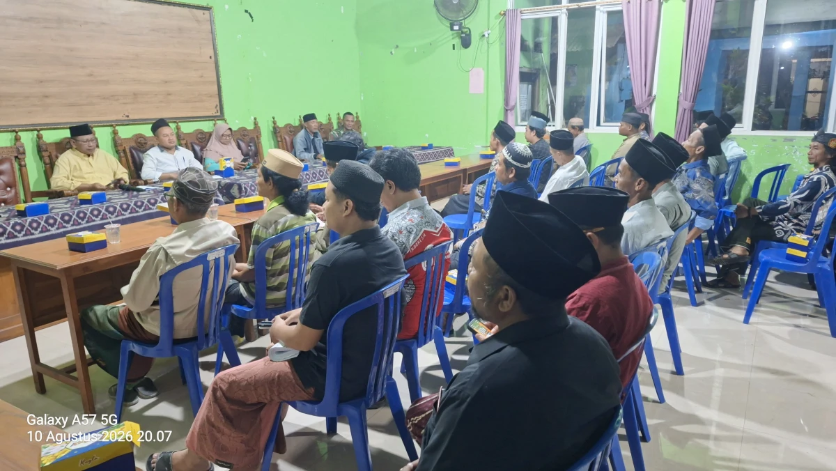 Persiapan menyambut HUT Kemerdekaan RI Desa Tedunan