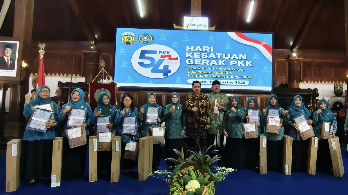 Peringatan Hari Kesatuan Gerak PKK ke-54 Tingkat Kabupaten Jepara