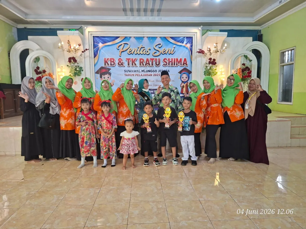 Bunda PAUD Menghadiri Pentas Seni KB dan TK Ratu Shima Suwawal
