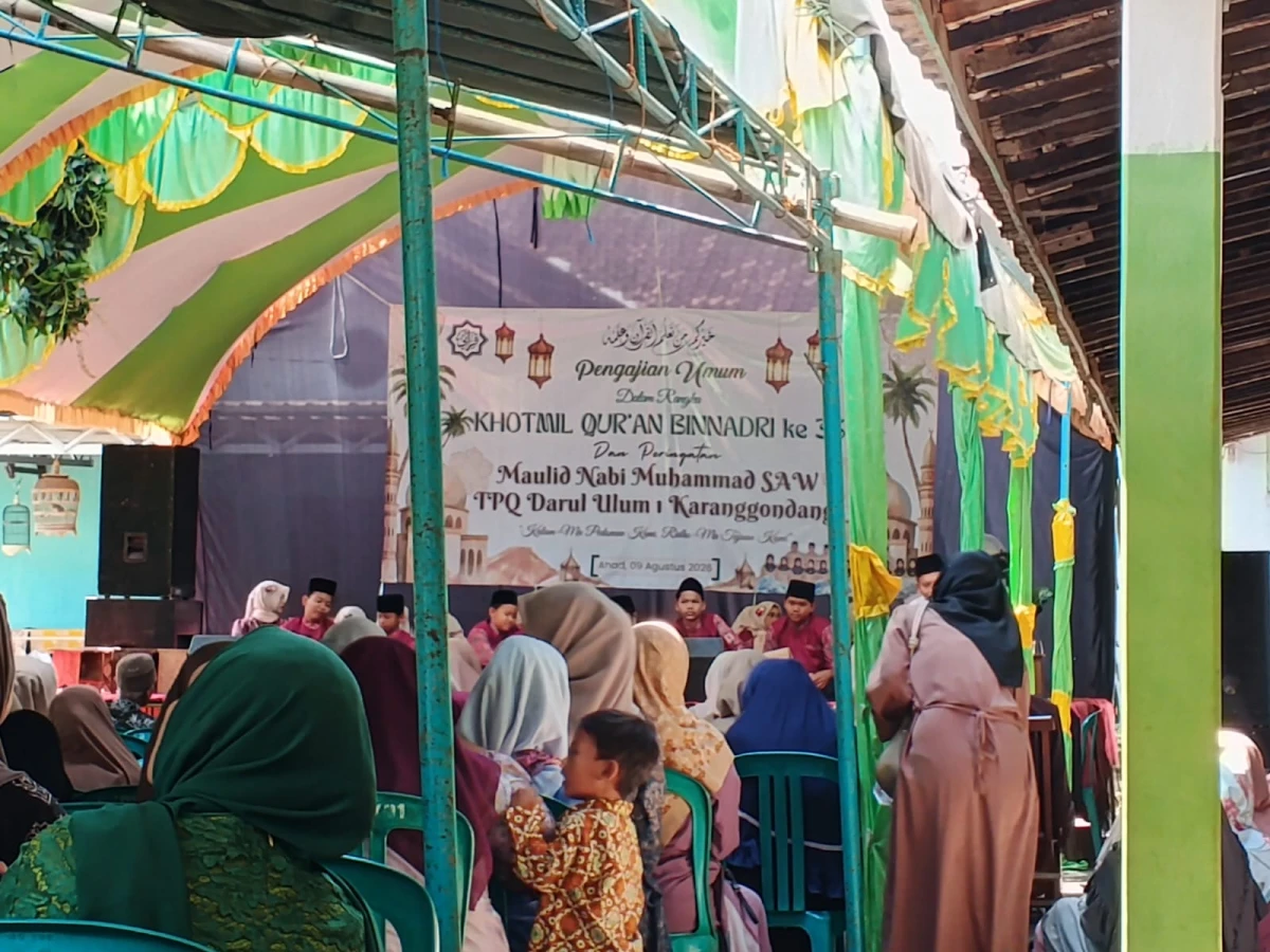 Khotmil Qur’an Bin Nadhri TPQ Darul Ulum Karanggondang, Wujud Syukur dan Apresiasi bagi Santri