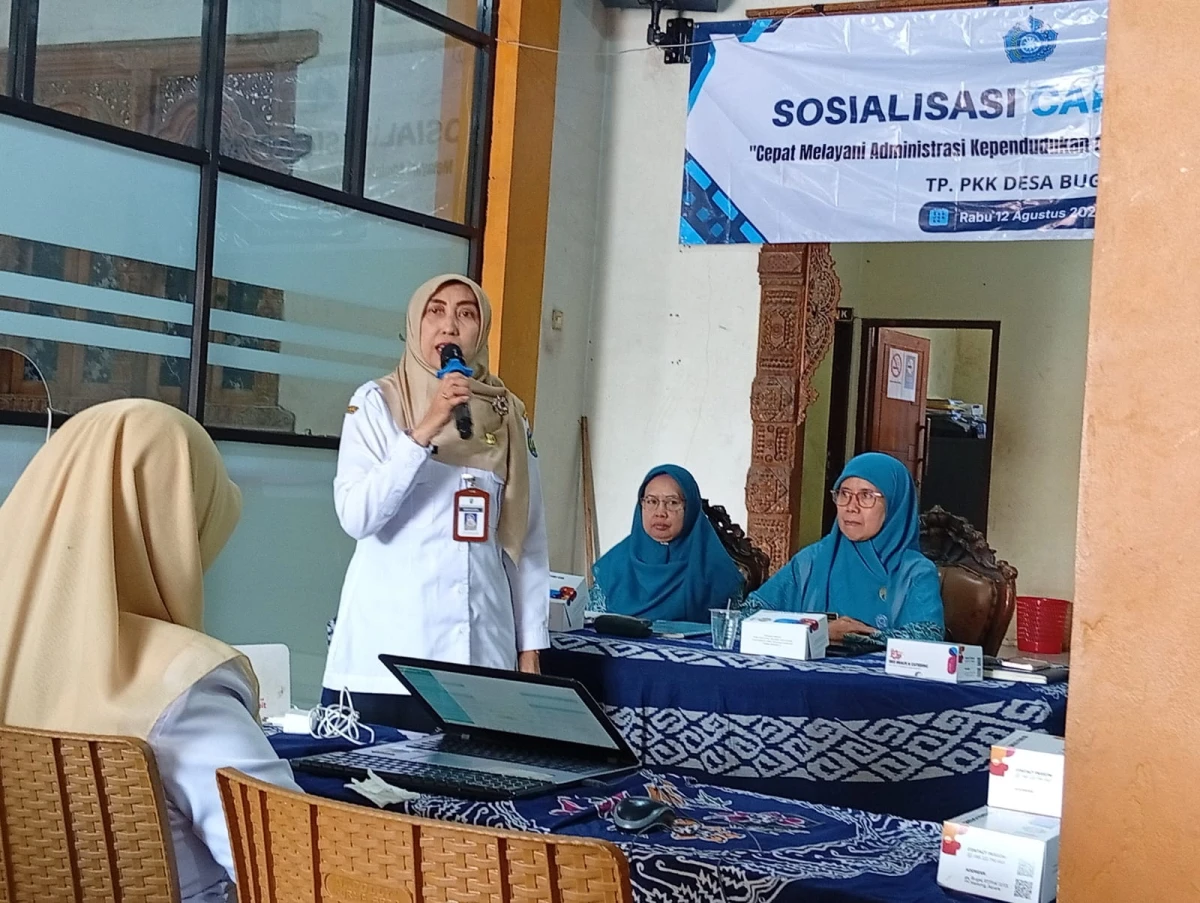 Pelatihan caping pkk