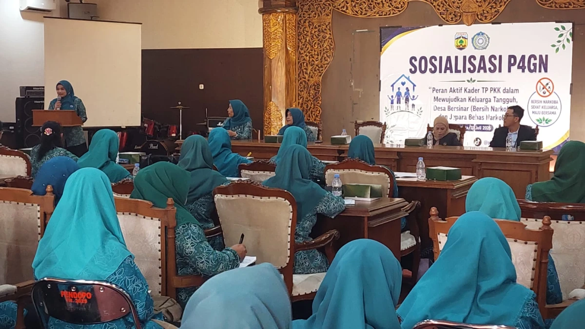 POKJA I DESA UJUNGWATU MENGIKUTI KEGIATAN SOSIALISASI PENCEGAHAN PEMBERANTASAN PENYALAHGUNAAN DAN PEREDARAN NARKOTIKA