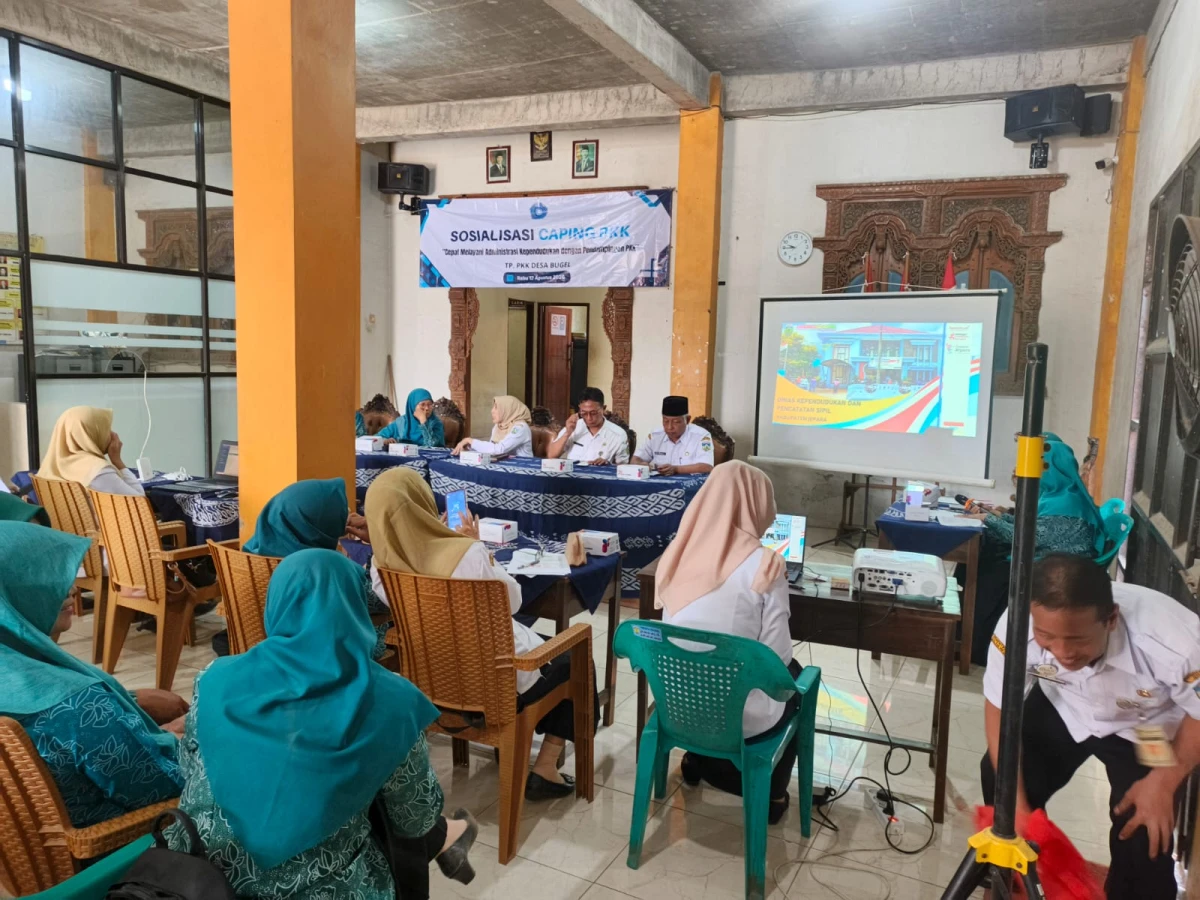 Undangan sosialisasi caping pkk