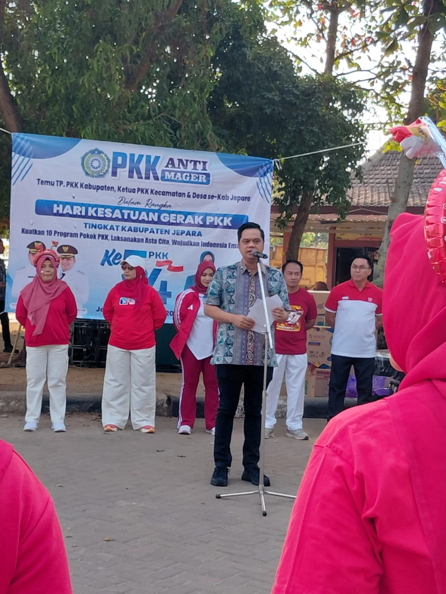 Kegiatan Temu TP PKK se-Kabupaten Jepara dalam Rangka HKG PKK