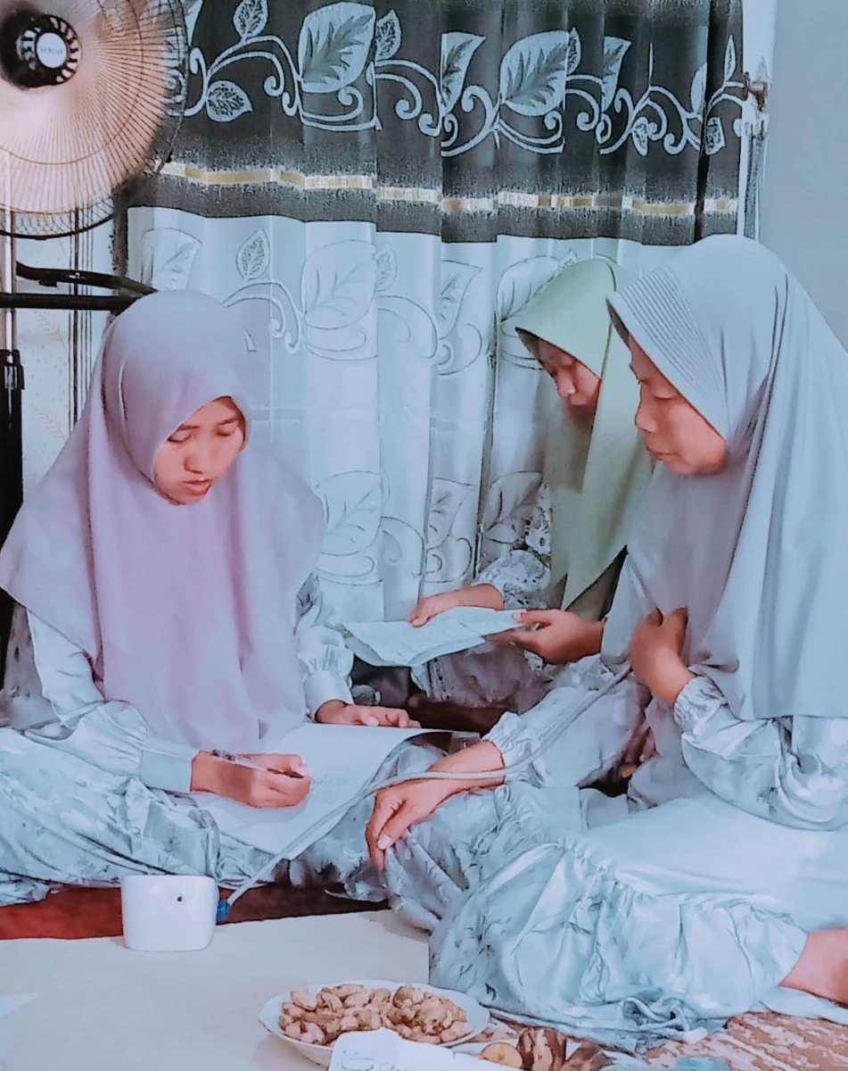Kegiatan pkk melati cek kesehatan disetiap pertemuan
