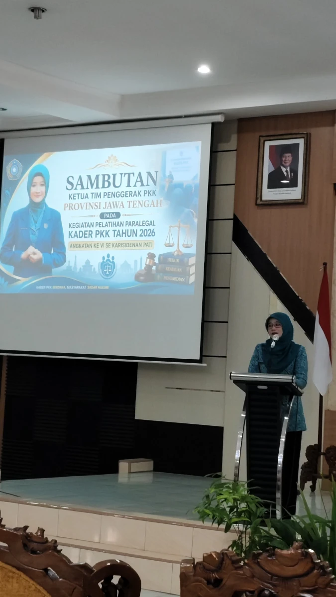 Pembukaan Bimtek Paralegal Kader PKK Se Eks Karisidenan Pati