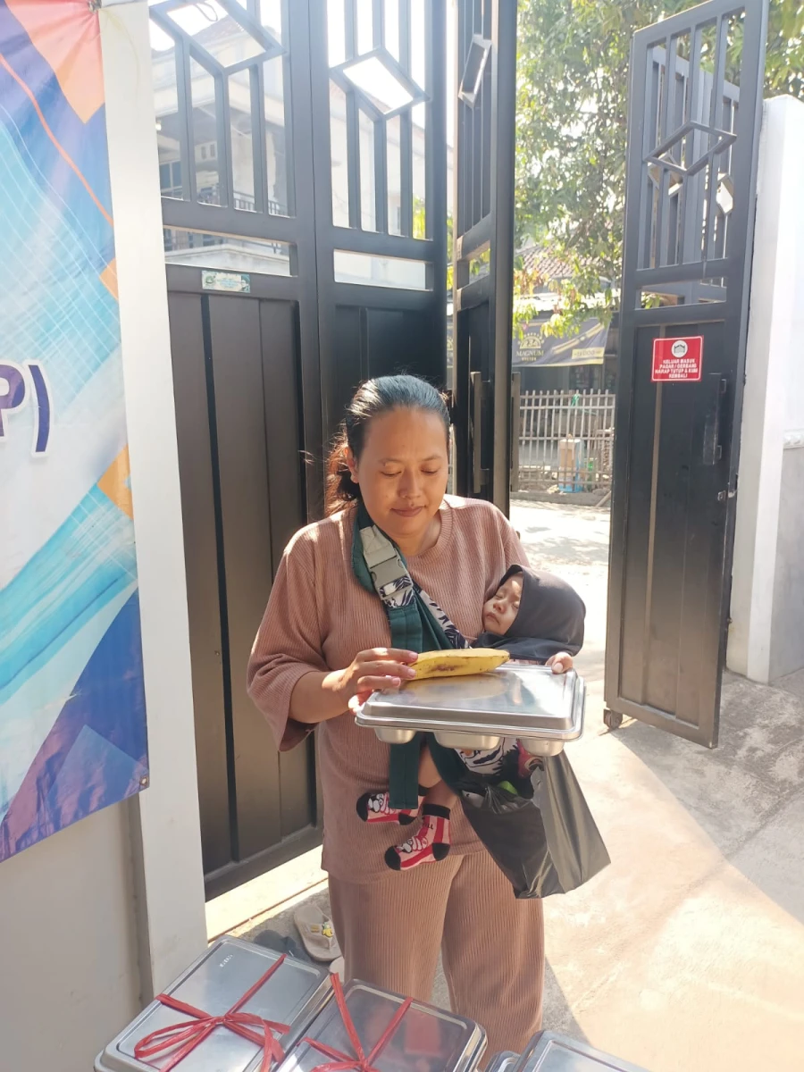 MBG B3 posyandu melati 4 pada hari Rabu tanggal 12 Agustus 