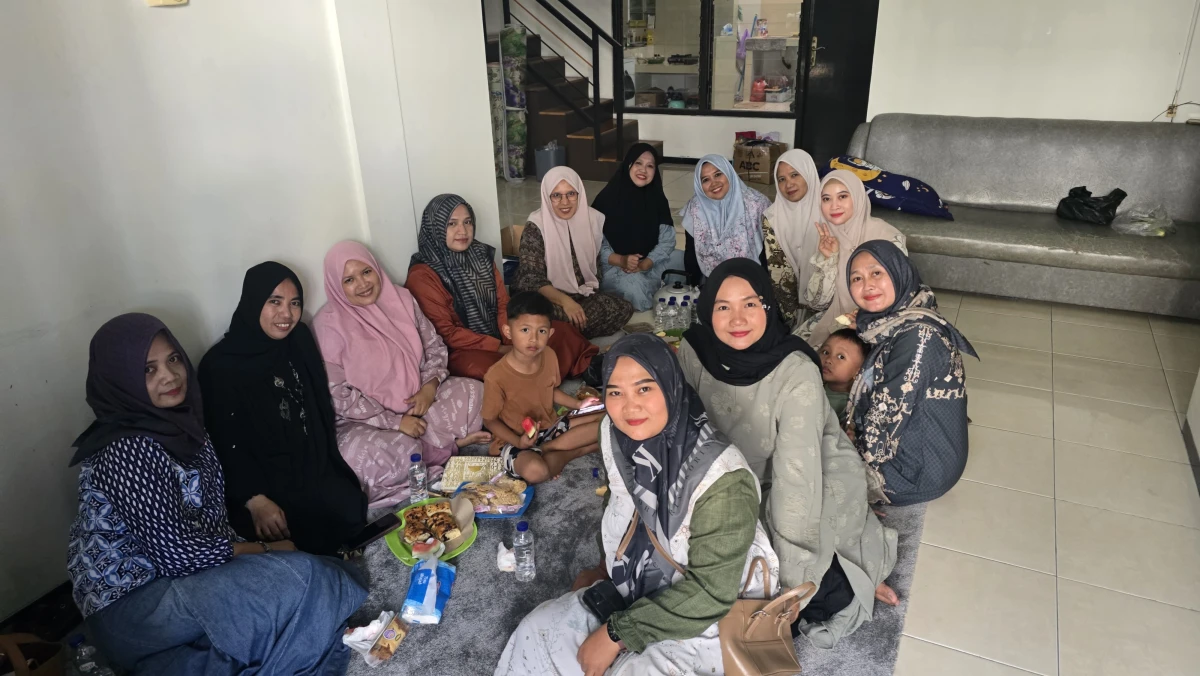 Pertemuan Rutin Dasa Wisma dusun Krajan 