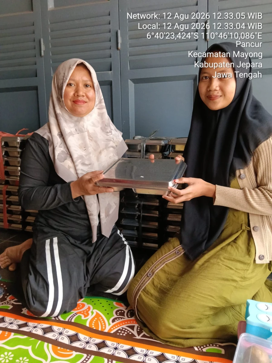 Pemberian MBG  ibu menyusui posyandu sinar putra 2026