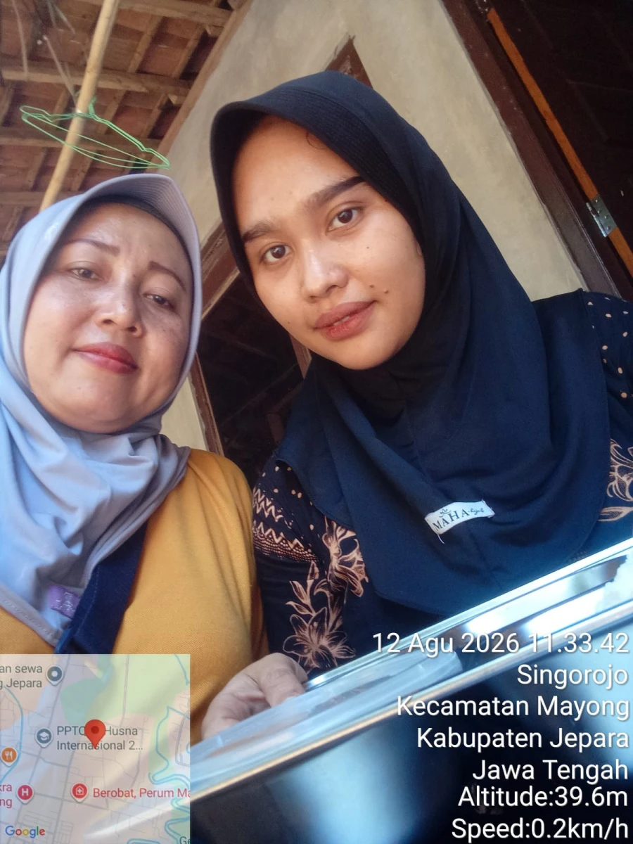 Pendistribusian Makanan Bergizi Gratis (MBG) untuk Ibu Menyusui di Posyandu Mawar Merah