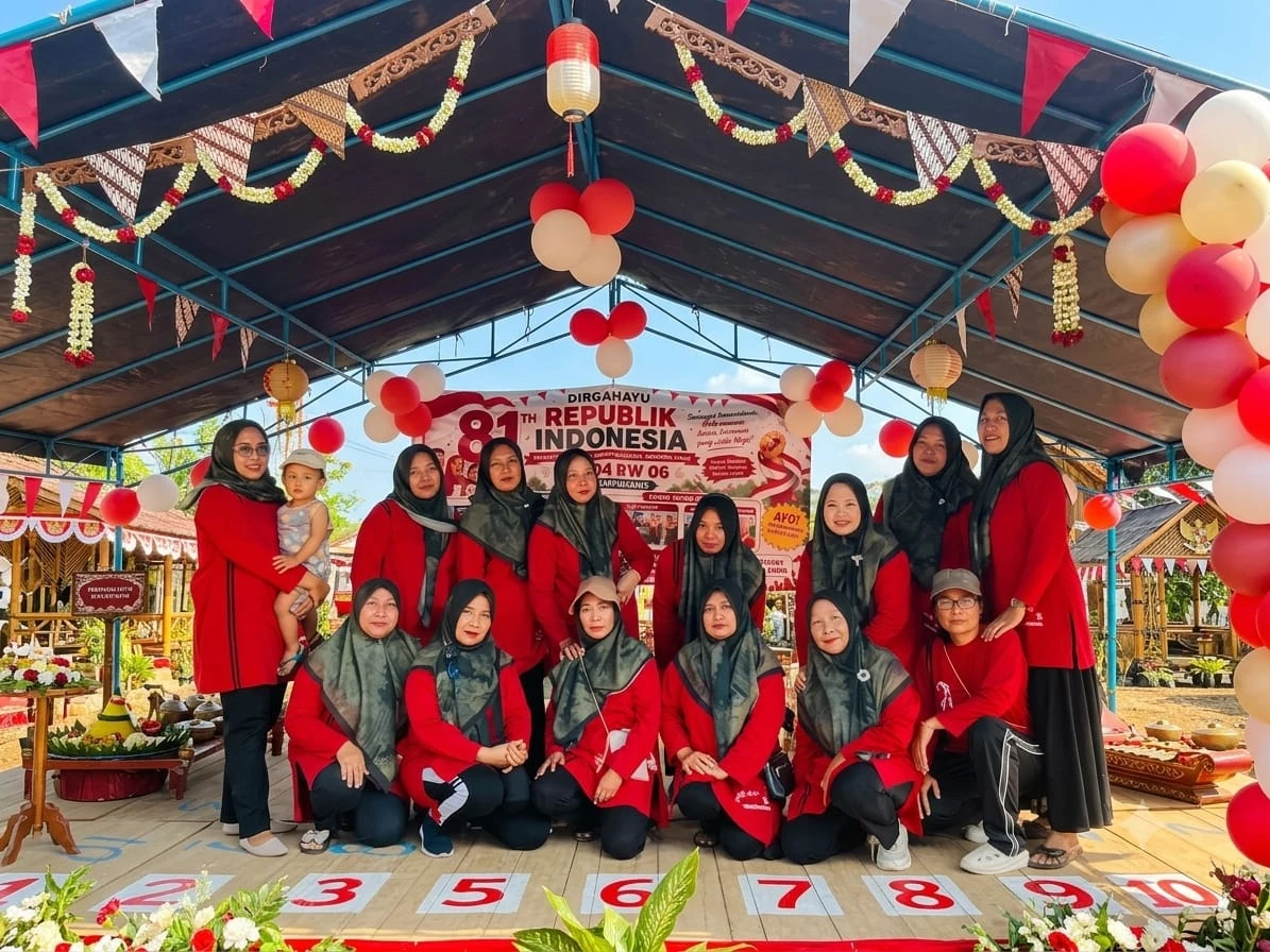Peringatan HUT RI ke 81 PKK RW 06 