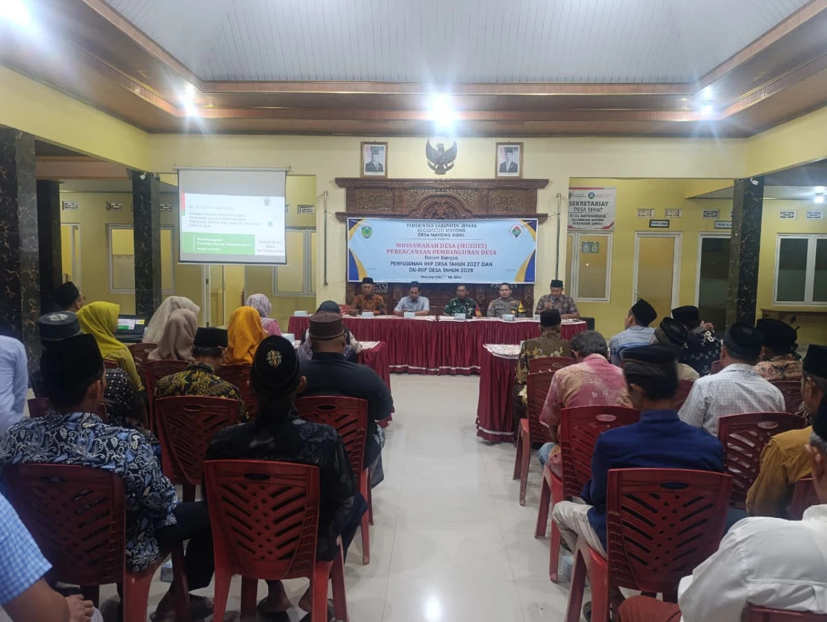 Keikut sertaan Wakil dari perempuan ( TP. PKK Desa) dalam Musdes Perencanaan Pembangunan Desa Dalam rangka PENYUSUNAN RKP DESA TAHUN 2027 DAN DU-RKP DESA TAHUN 2028