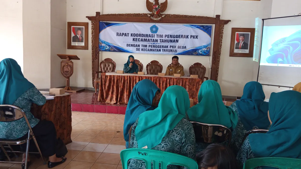 Rakor tp pkk kec. Tahunan