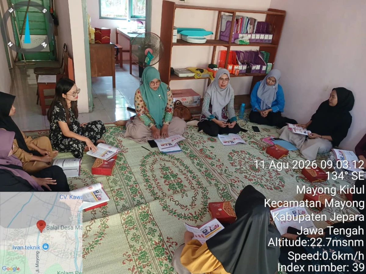 KELAS IBU HAMIL SELASA, 11 AGUSTUS 2026  DI PUSKESMAS PEMBANTU MAYONG KIDUL