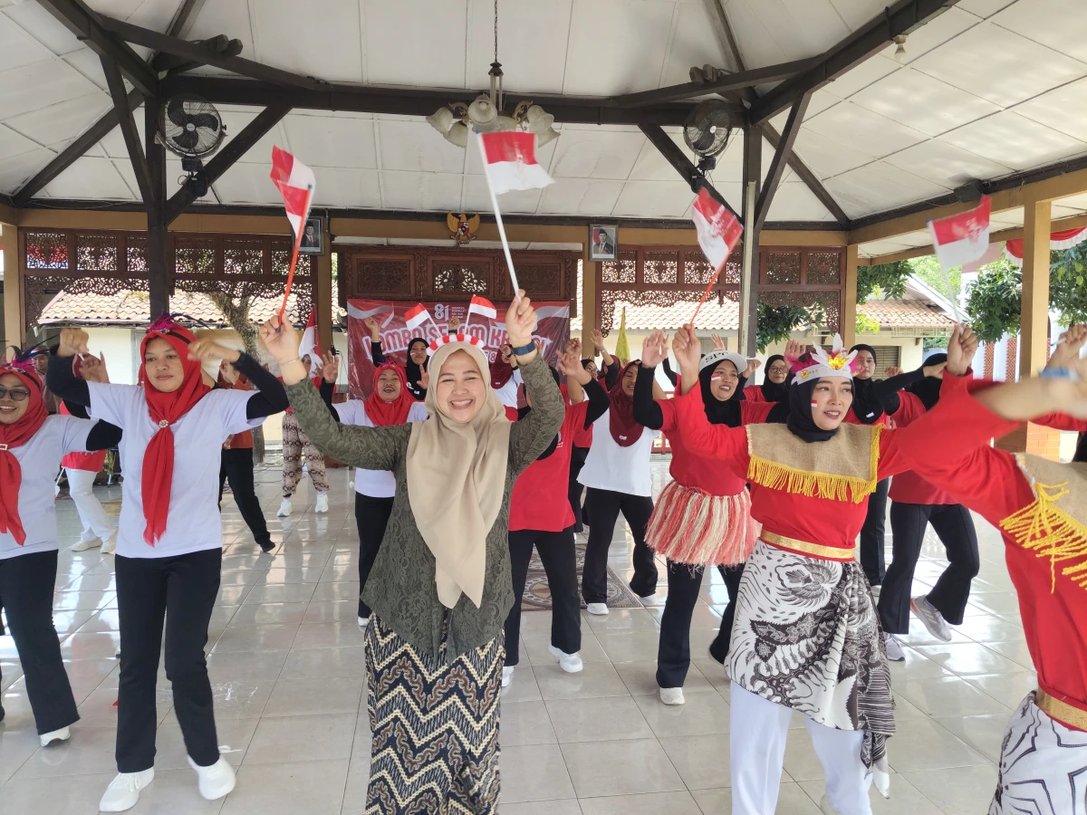 Semangat Sehat dan Merdeka melalui Senam Bersama Lomba Senam Kreasi Tingkat Kecamatan Pecangaan Tahun 2026
