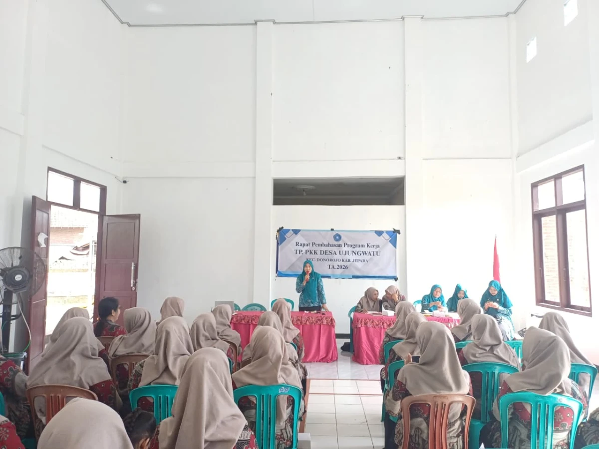 Pembahasan Program Kerja TP.PKK Desa Ujungwatu Tahun 2026
