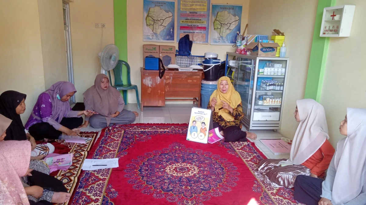 Penyuluhan dan pembinaan kelas ibu hamil