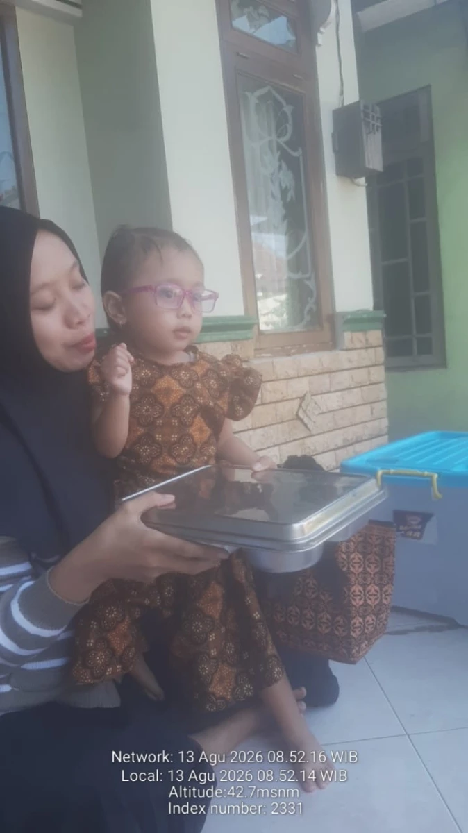 Distribusi MBG B3 Di Posyandu Nusa Indah