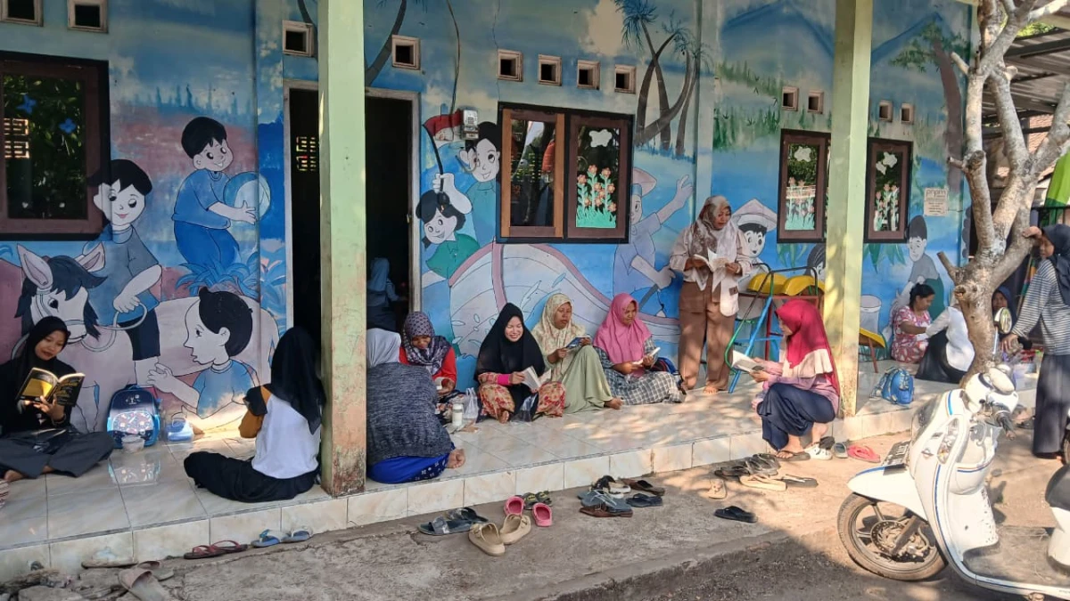 Gerakan Bunda Paud Mengajak Ibu-ibu Gemar Membaca