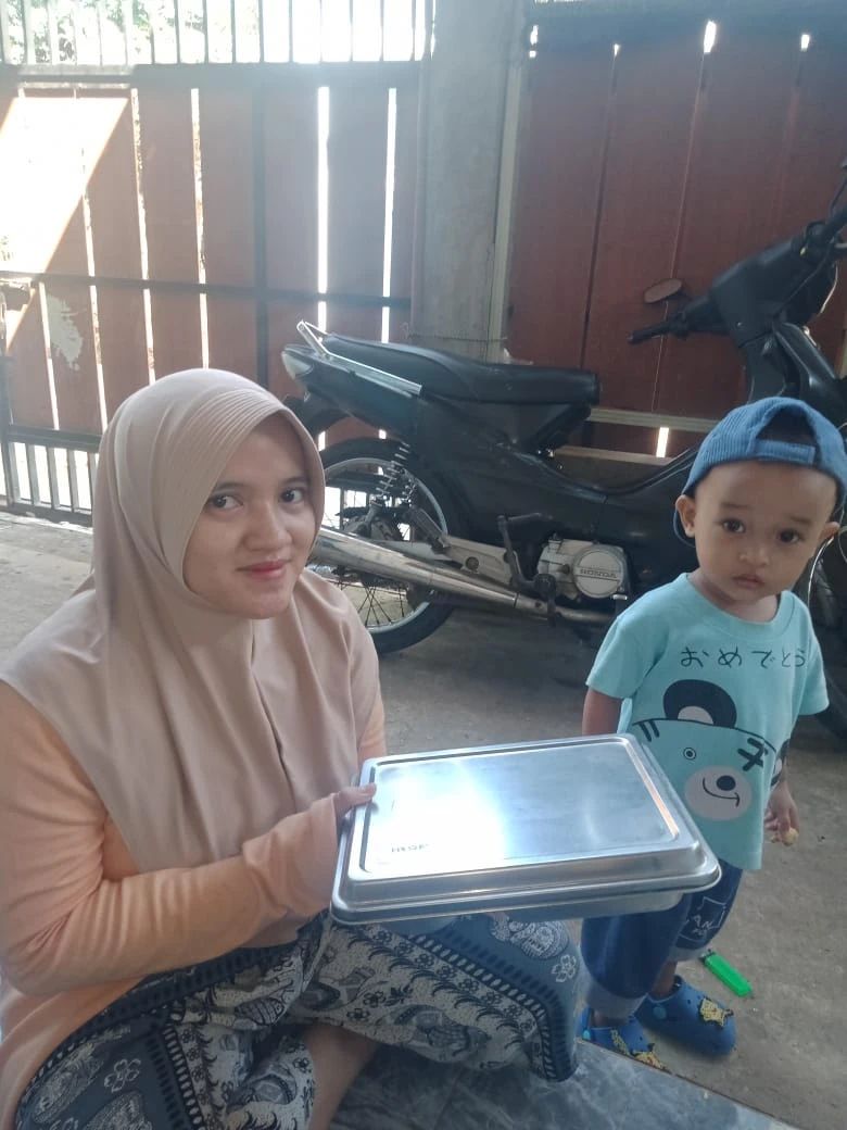 Distribusi MBG B3 posyandu melati 2 hari kamis tgl 13 Agustus 