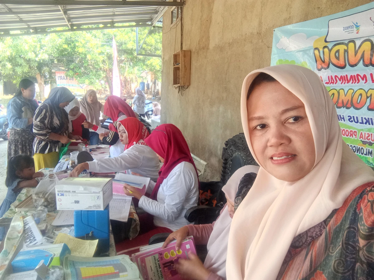 Pelayanan posyandu 6 SPM  sari Utomo 8