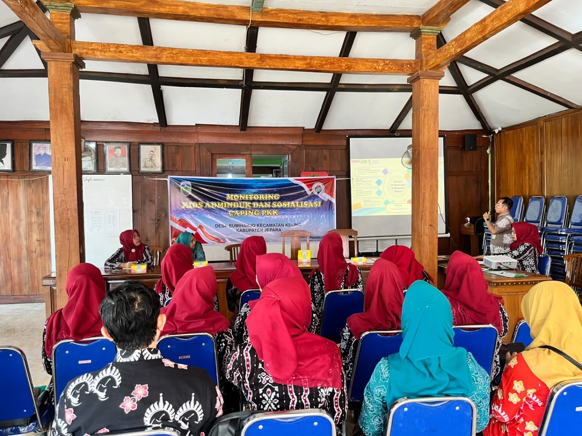 Sosialisasi Caping PKK di Desa Bumiharjo