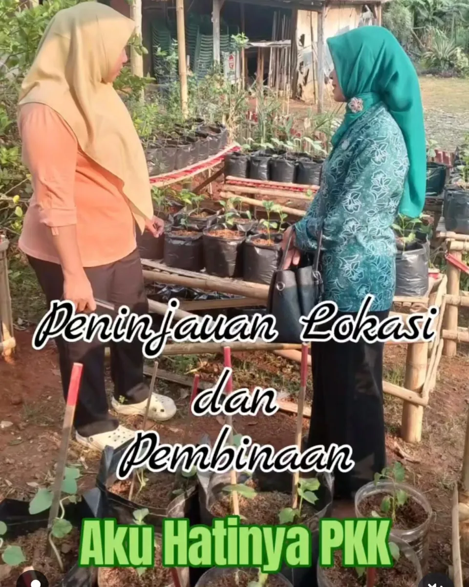 Peninjauan Lokasi Lomba Aku Hatinya PKK