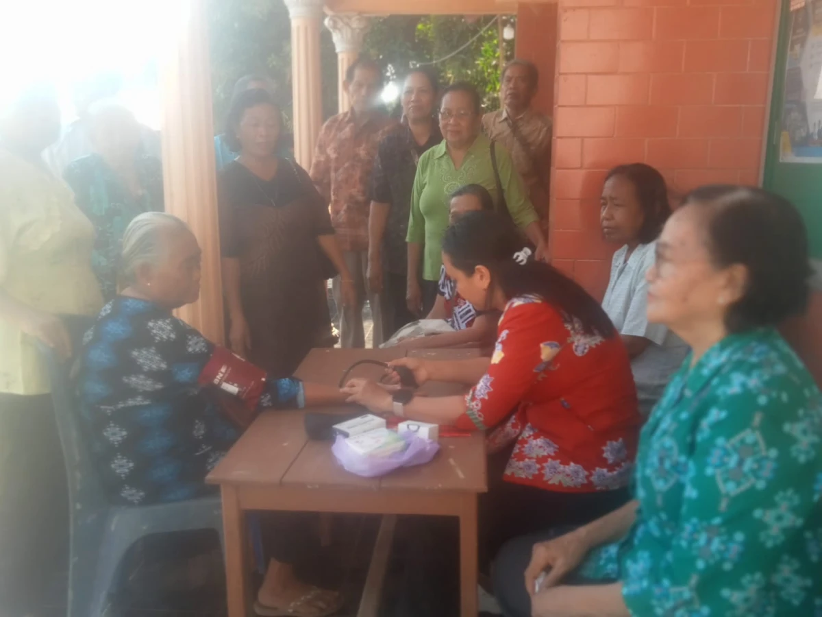 Ibadah Lansia GITJ Balongarto Karanggondang, Perkuat Kerohanian dan Kepedulian terhadap Kesehatan