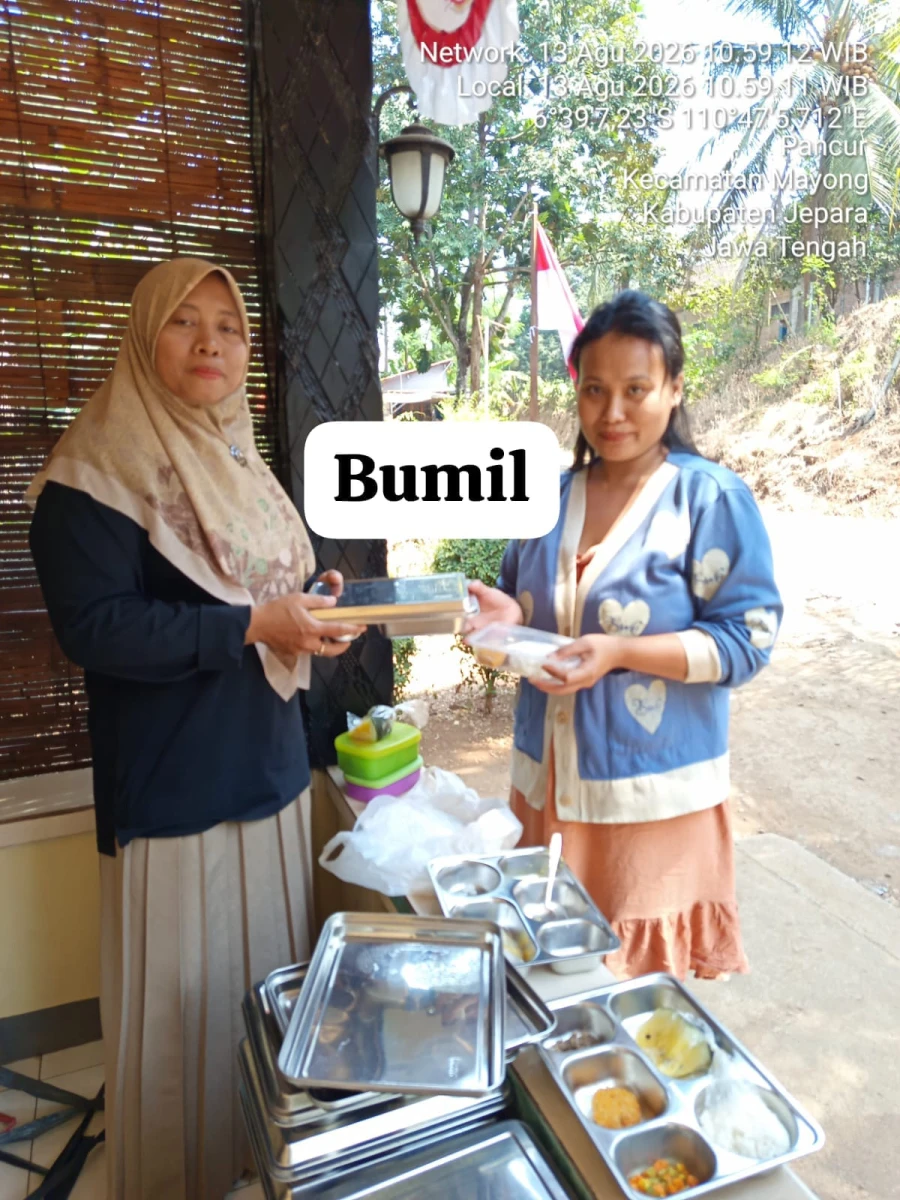 Pemberian MBG untuk ibu hamil posyandu Assyifa  2026