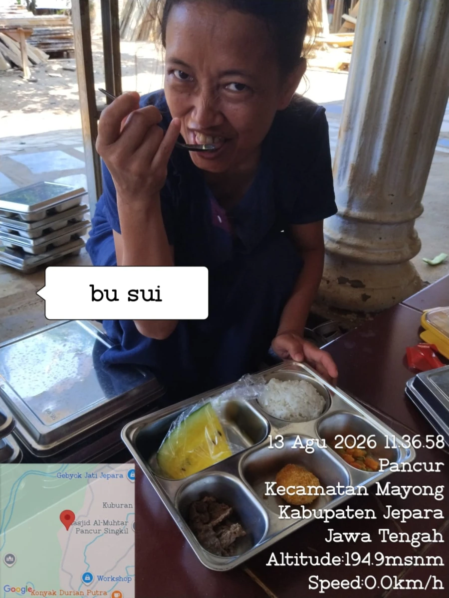 Pemberian MBG  bagi ibu menyusui di desa suwot 2026