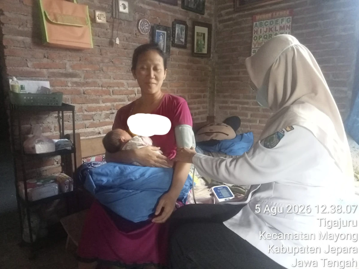 PENDAMPINGAN IBU NIFAS RT 04/02 DESA TIGAJURU