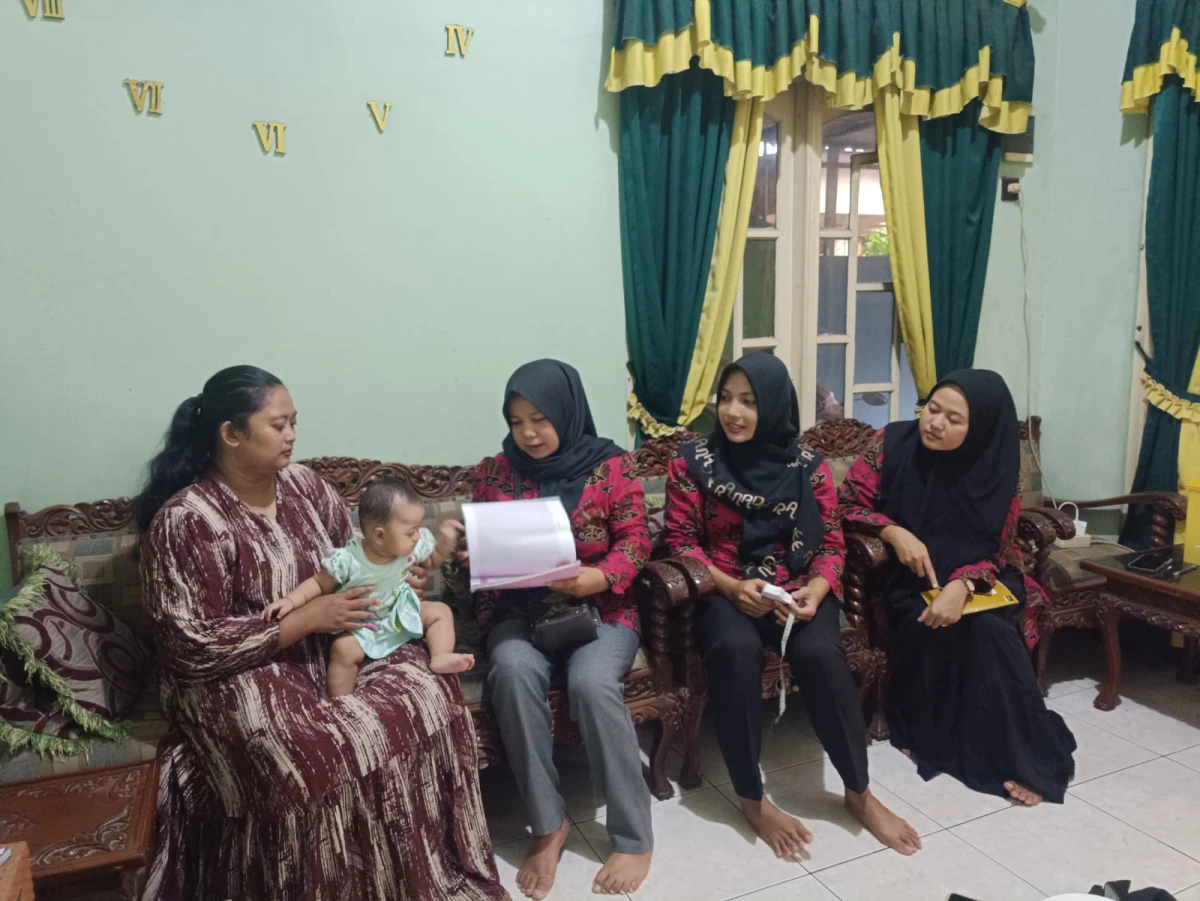 ​Pendampingan TPK dan Edukasi MPASI Balita Jenaira Seanna Arsafa di RT 05 RW 03