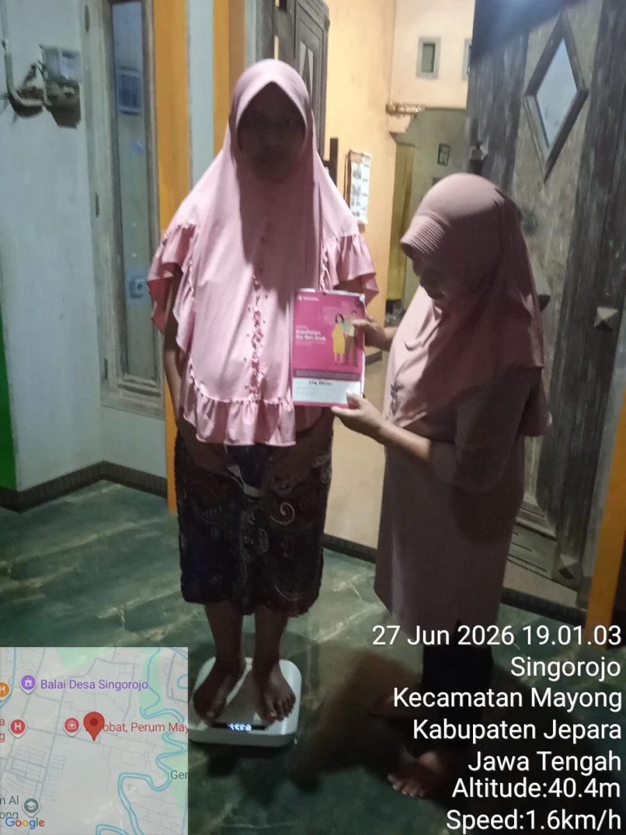 Kunjungan Kader TPK kepada Ibu Hamil RT 01/RW 02
