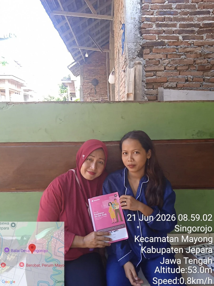 Kunjungan Kader TPK kepada Ibu Hamil Ernawati RT 03/RW 02