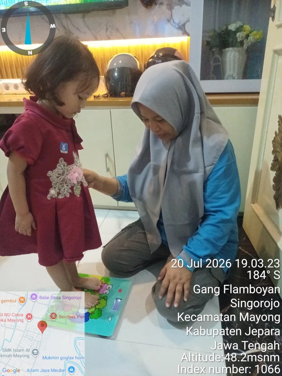 Kunjungan Pemantauan Tumbuh Tumbuh Kembang dan Gizi Balita Atas Nama Gracella Felicia Nomleni (RT 09 / RW 03)