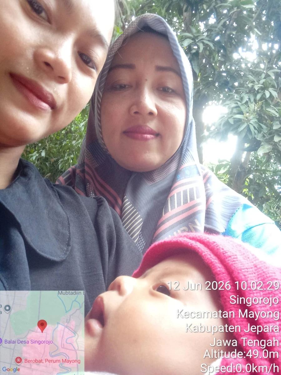 Kunjungan Kader TPK kepada Balita Muhamad Fawaz Attaqi RT 04/RW 02