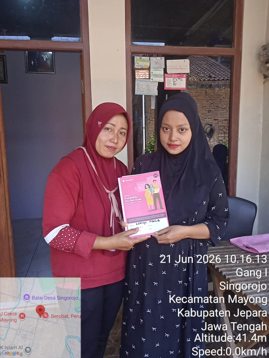 Kunjungan Lapangan Kader TPK Kepada Ibu Hamil an. Zakiya Naila (RT 01 RW 02